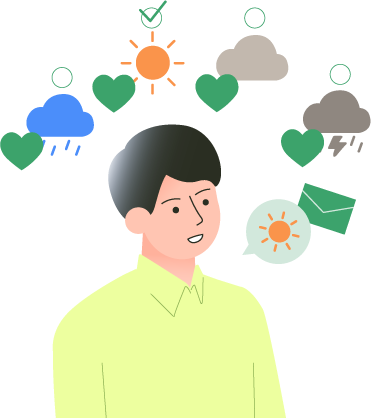 M:Int利用者の声イラスト